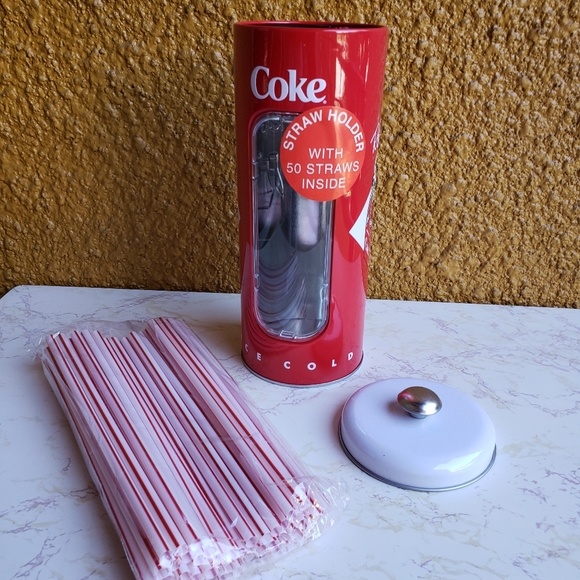STRAWS HOLDER COCA -COLA - Picture 1 of 5